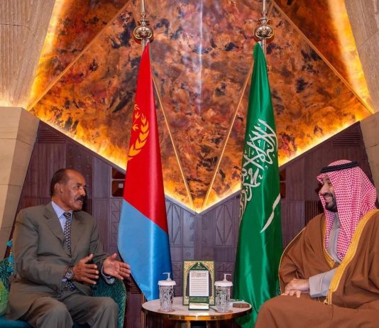 Saudi Crown Prince and Eritrean President Reinforce Bilateral Relations Through High-Level Message
