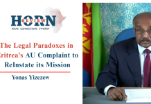 The Legal Paradoxes in Eritrea’s AU Complaint to ReInstate its Mission